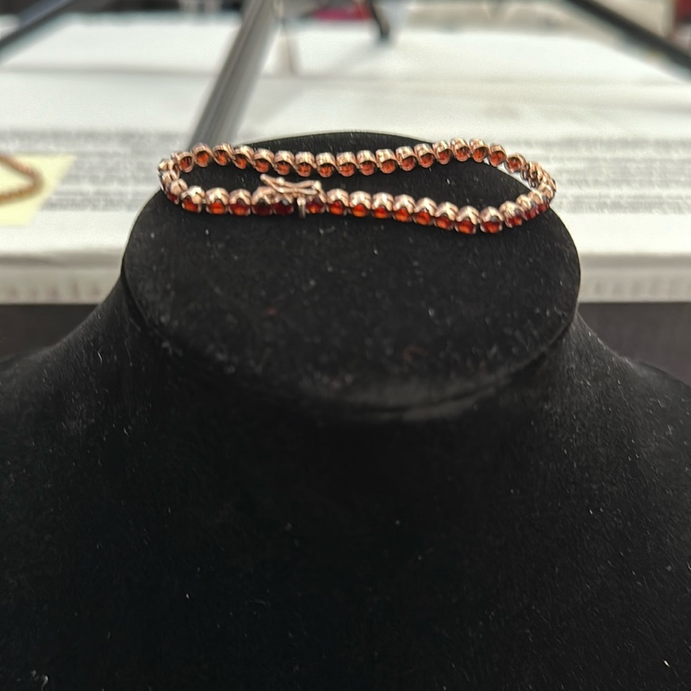 Garnet Rose Gold vermeil